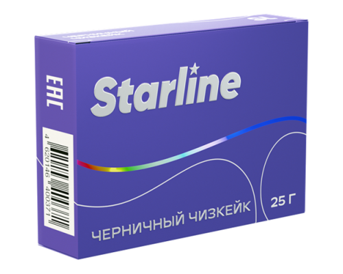 Табак для кальяна Starline Черничный чизкейк (Старлайн - Черничный чизкейк) - 25 гр Табак для кальяна Starline Черничный чизкейк (Старлайн - Черничный чизкейк) - 25 гр