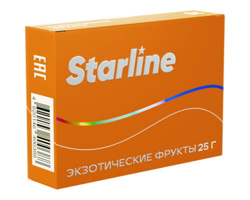 Табак для кальяна Starline Экзотические фрукты (Старлайн - Экзотические фрукты) - 25 гр Табак для кальяна Starline Экзотические фрукты (Старлайн - Экзотические фрукты) - 25 гр