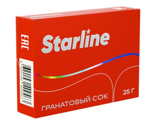 Табак для кальяна Starline Гранатовый сок (Старлайн - Гранатовый сок) - 25 гр Табак для кальяна Starline Гранатовый сок (Старлайн - Гранатовый сок) - 25 гр