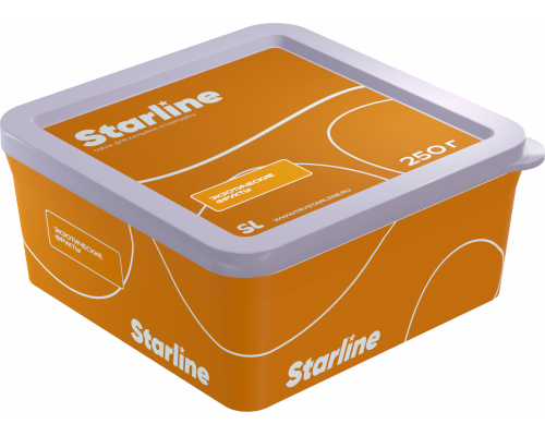 Табак для кальяна Starline Экзотические фрукты (Старлайн - Экзотические фрукты) - 250 гр Табак для кальяна Starline Экзотические фрукты (Старлайн - Экзотические фрукты) - 250 гр