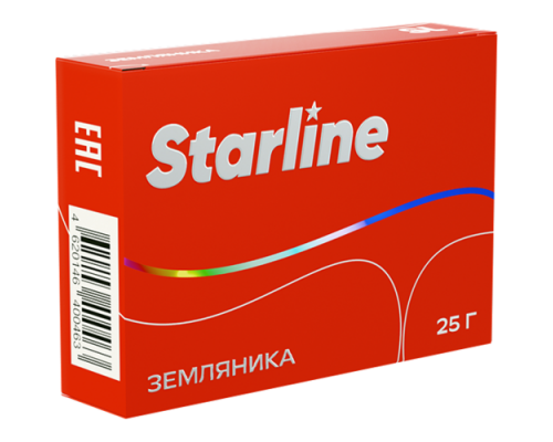 Табак для кальяна Starline Земляника (Старлайн - Земляника) - 25 гр Табак для кальяна Starline Земляника (Старлайн - Земляника) - 25 гр