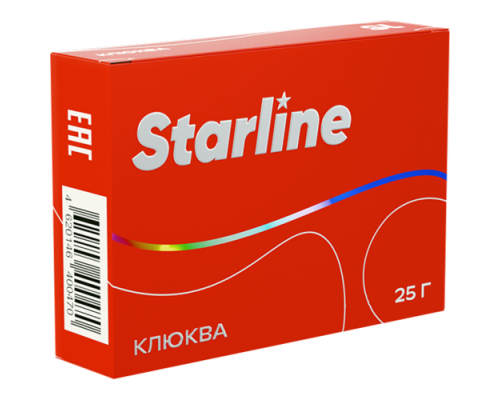 Табак для кальяна Starline Клюква (Старлайн - Клюква) - 25 гр Табак для кальяна Starline Клюква (Старлайн - Клюква) - 25 гр