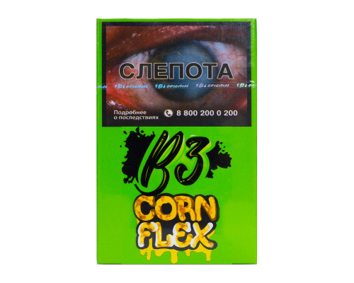 Табак для кальяна B3 Corn Flex 50гр - Табак для кальяна B3 Corn Flex 50гр -