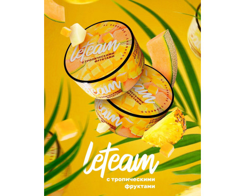 Бестабачная смесь для кальяна leTeam с Тропическими Фруктами - 25 гр