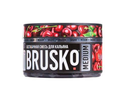 Бестабачная смесь BRUSKO - ВИШНЯ (MEDIUM) - 250 ГР - Вишня  