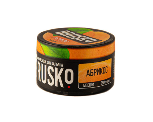 Бестабачная смесь BRUSKO - АБРИКОС (MEDIUM) - 250 ГР - Абрикос  