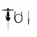 Кальян VOODOO SMOKE DOWN MICRO BLACK-GOLD