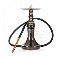 Кальян ALPHA HOOKAH - BEAT VNDL ТОНИРОВАННАЯ КОЛБА (КОМПЛЕКТ: ШАХТА, БЛЮДЦЕ, КОЛБА, ШЛАНГ, МУНДШТУК)