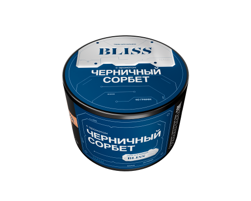 Табак для кальяна Bliss (Блисс) - Черничный Сорбет - 40 гр