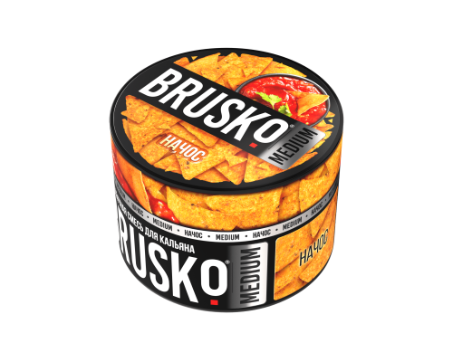 Бестабачная смесь BRUSKO - НАЧОС (MEDIUM) - 50 ГР - Начос  