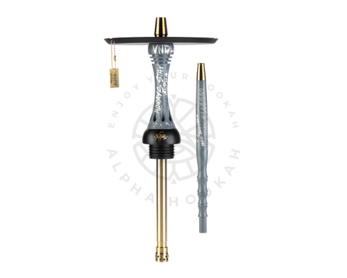 Кальян ALPHA HOOKAH - X VNDL - NARDO GREY (КОМПЛЕКТ: ШАХТА, БЛЮДЦЕ, ШЛАНГ, МУНДШТУК) Кальян ALPHA HOOKAH - X VNDL - NARDO GREY (КОМПЛЕКТ: ШАХТА, БЛЮДЦЕ, ШЛАНГ, МУНДШТУК)