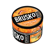 Бестабачная смесь BRUSKO - ТРОПИЧЕСКИЙ СОК (MEDIUM) - 50 ГР