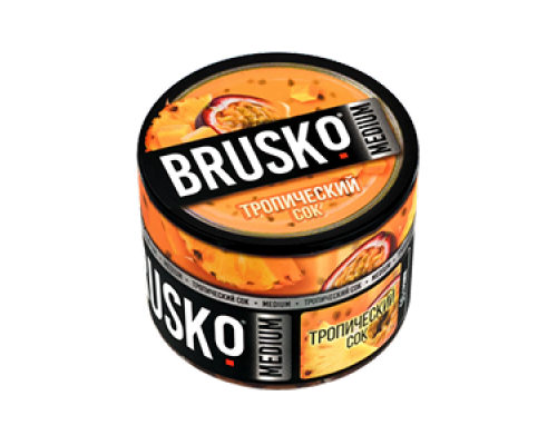 Бестабачная смесь BRUSKO ТРОПИЧЕСКИЙ СОК (БРУСКО) - 50 ГР