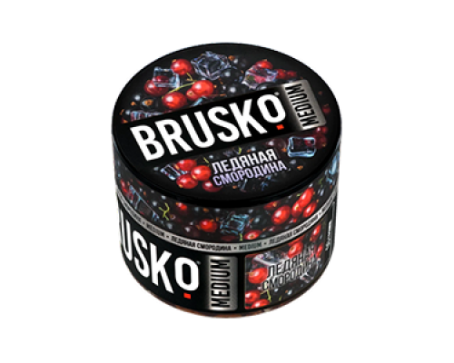 Бестабачная смесь BRUSKO ЛЕДЯНАЯ СМОРОДИНА (БРУСКО) - 50 ГР