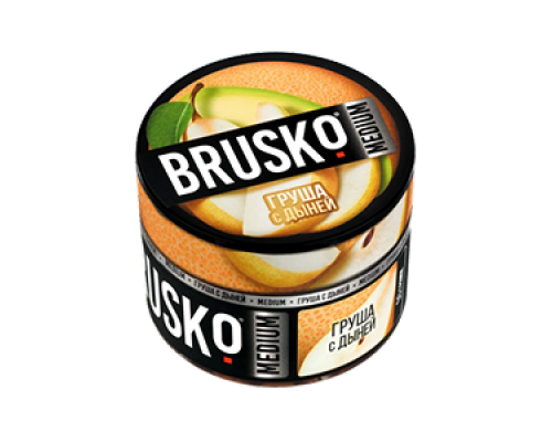 Бестабачная смесь BRUSKO ГРУША С ДЫНЕЙ (БРУСКО) - 50 ГР