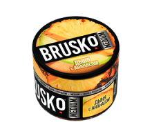 Бестабачная смесь BRUSKO - ДЫНЯ С АНАНАСОМ (MEDIUM) - 50 ГР 