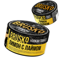 Табак для кальяна Brusko Лимон с лаймом - 125 гр