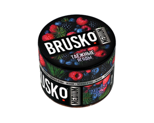 Бестабачная смесь BRUSKO ТАЁЖНЫЕ ЯГОДЫ (БРУСКО) - 50 ГР