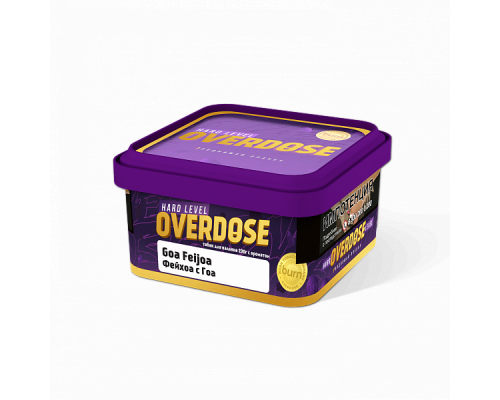 Табак для кальяна Overdose Goa Feijoa  (Овердоз - Фейхоа с Гоа) - 200 гр