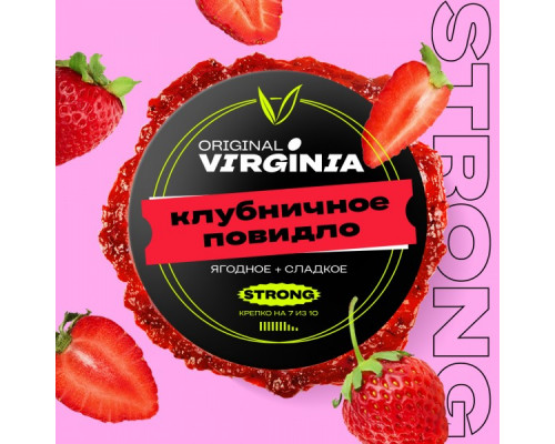 Табак для кальяна Original Virginia Strong Клубничное Повидло (Ориджинал Вирджиния Стронг) - 100 гр Табак для кальяна Original Virginia Strong Клубничное Повидло (Ориджинал Вирджиния Стронг) - 100 гр
