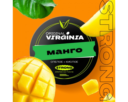 Табак для кальяна Original Virginia Strong Манго (Ориджинал Вирджиния Стронг) - 100 гр Табак для кальяна Original Virginia Strong Манго (Ориджинал Вирджиния Стронг) - 100 гр