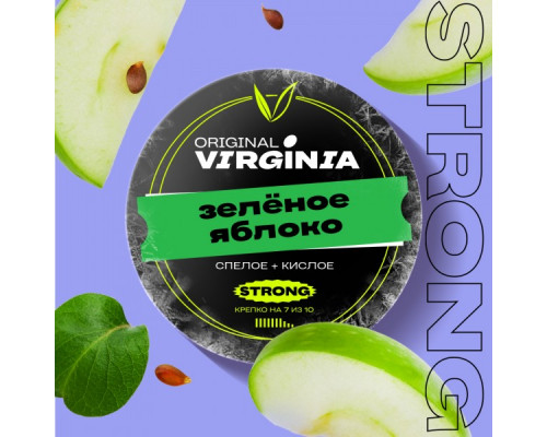 Табак для кальяна Original Virginia Strong (Ориджинал Вирджиния Стронг) Зеленое Яблоко - 25 гр Табак для кальяна Original Virginia Strong (Ориджинал Вирджиния Стронг) Зеленое Яблоко - 25 гр