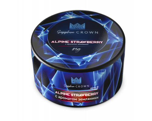 Табак для кальяна Sapphire Crown Alpine Strawberry (Сапфир Краун - Альпийская Земляника) - 25 гр Табак для кальяна Sapphire Crown Alpine Strawberry (Сапфир Краун - Альпийская Земляника) - 25 гр