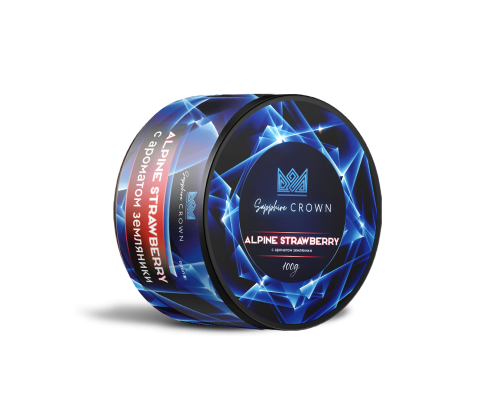Табак для кальяна Sapphire Crown Alpine Strawberry (Сапфир Краун - Альпийская Земляника) - 100 гр Табак для кальяна Sapphire Crown Alpine Strawberry (Сапфир Краун - Альпийская Земляника) - 100 гр