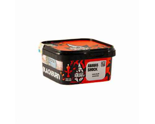 Табак для кальяна BlackBurn Ananas Shock (БлэкБерн - Кислый Ананас) - 200 гр