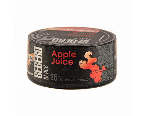 Табак для кальяна Sebero Black Apple Juice (Себеро Блэк - Яблочный сок) -25 гр Табак для кальяна Sebero Black Apple Juice (Себеро Блэк - Яблочный сок) -25 гр