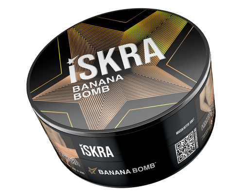 Табак для кальяна Iskra Banana Bomb (Искра - Булочка с Бананом) - 100 гр