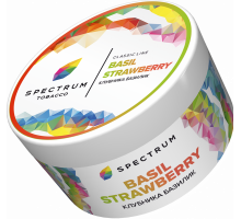 Табак для кальяна Spectrum Basil Strawberry - 200 гр