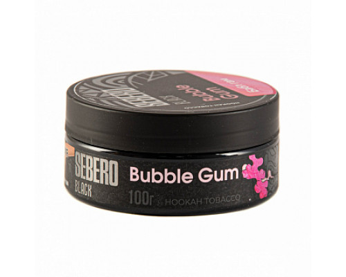 Табак для кальяна Sebero Black Bubble Gum (Себеро Блэк - Жвачка Бабл Гам) - 100 гр Табак для кальяна Sebero Black Bubble Gum (Себеро Блэк - Жвачка Бабл Гам) - 100 гр