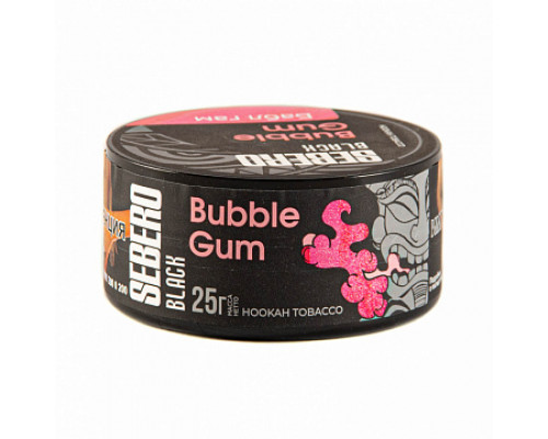 Табак для кальяна Sebero Black Bubble Gum (Себеро Блэк - Жвачка Бабл Гам) -25 гр Табак для кальяна Sebero Black Bubble Gum (Себеро Блэк - Жвачка Бабл Гам) -25 гр