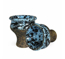 Чаша для кальяна TELAMON BOWLS - CLASSIC BASALT GLAZE BLUE