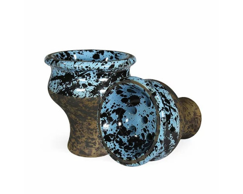 Чаша для кальяна TELAMON BOWLS - CLASSIC BASALT GLAZE BLUE Чаша для кальяна TELAMON BOWLS - CLASSIC BASALT GLAZE BLUE