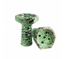 Чаша для кальяна THOR - EVIL SCREW BOWL GLAZE (СВЕТЛО-ЗЕЛЕНЫЙ СПЛОШНОЙ)