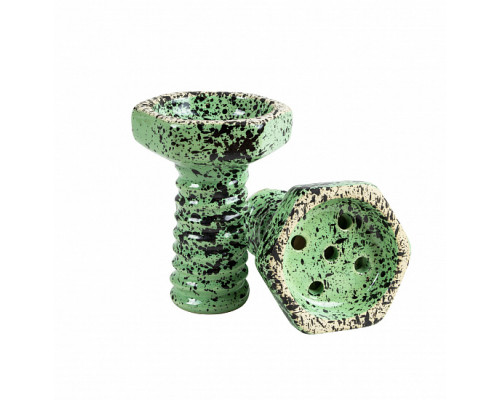 Чаша для кальяна THOR - EVIL SCREW BOWL GLAZE (СВЕТЛО-ЗЕЛЕНЫЙ СПЛОШНОЙ)