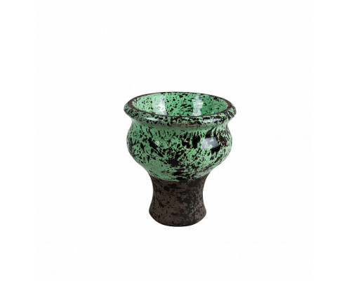 Чаша для кальяна TELAMON BOWLS - CLASSIC BASALT GLAZE GREEN Чаша для кальяна TELAMON BOWLS - CLASSIC BASALT GLAZE GREEN