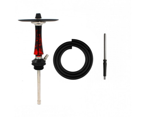 Кальян VOODOO SMOKE DOWN POISON BLACK-RED Кальян VOODOO SMOKE DOWN POISON BLACK-RED