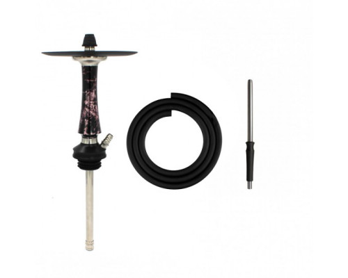 Кальян VOODOO SMOKE DOWN POISON BLACK-SILVER Кальян VOODOO SMOKE DOWN POISON BLACK-SILVER