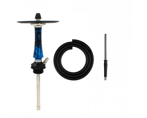 Кальян VOODOO SMOKE DOWN POISON BLACK-BLUE Кальян VOODOO SMOKE DOWN POISON BLACK-BLUE