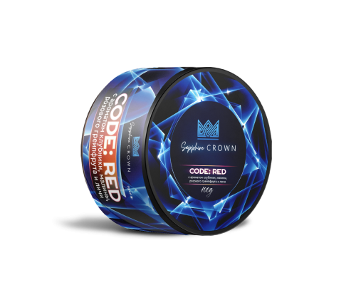 Табак для кальяна Sapphire Crown Code Red (Сапфир Краун - Код Красный) - 100 гр Табак для кальяна Sapphire Crown Code Red (Сапфир Краун - Код Красный) - 100 гр