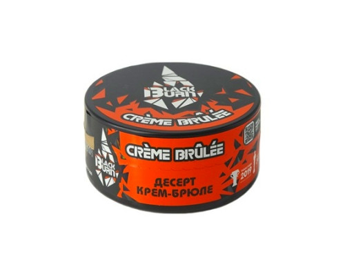Табак для кальяна BlackBurn Creme Brulee (БлэкБерн - Крем-Брюле) - 100 гр