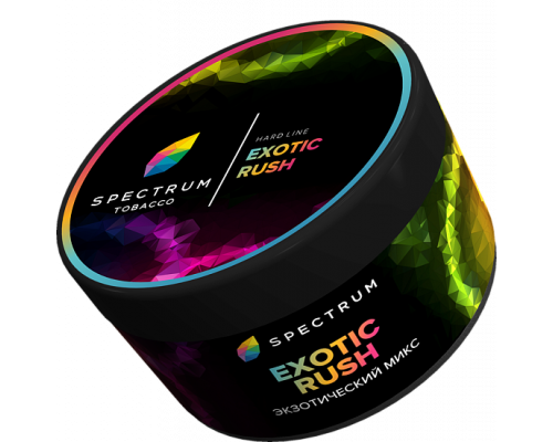 Табак для кальяна Spectrum Hard Line Exotic Rush  (Спектрум Хард Лайн - Экзотический микс) - 200 гр