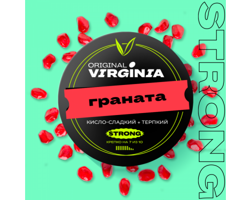 Табак для кальяна Original Virginia Strong Граната (Ориджинал Вирджиния Стронг Гранатовый сок с малиной) - 25 гр Табак для кальяна Original Virginia Strong Граната (Ориджинал Вирджиния Стронг Гранатовый сок с малиной) - 25 гр