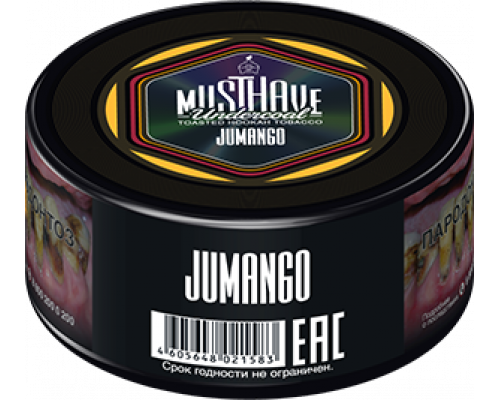 Табак для кальяна Must Have Jumango (Мастхэв - Манго, Малина, Мед) - 25 гр