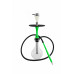 Кальян ALPHA HOOKAH - X GREEN FLUOR (КОМПЛЕКТ: ШАХТА, БЛЮДЦЕ, ШЛАНГ, МУНДШТУК)