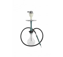 Кальян UNION HOOKAH - SLEEK КРАКЛЕ ГОЛУБОЙ (В КОМПЛЕКТЕ: ШАХТА, МУНДШТУК, БЛЮДЦЕ, КОННЕКТОР, УПЛОТНИТЕЛИ)