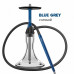 Кальян KORESS - K2 BLUE GRAY (КОМПЛЕКТ: ШАХТА, БЛЮДЦЕ, ШЛАНГ, МУНДШТУК)